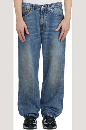 OUR LEGACY Jeansy, Mężczyzna, Niebieski, W33, Denim, Spodnie Denim Third Cut Deadline Wash