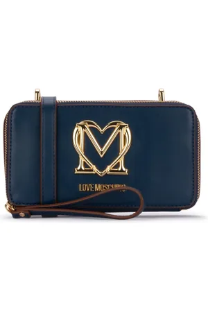 Moschino Torebki, Kobieta, Niebieski, ONE SIZE, Stylowe Torby na Ramię na Co Dzień