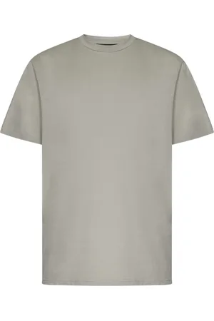 LOW BRAND Koszulki, Mężczyzna, Szary, L, Szare T-shirty i Pola z ściągaczem