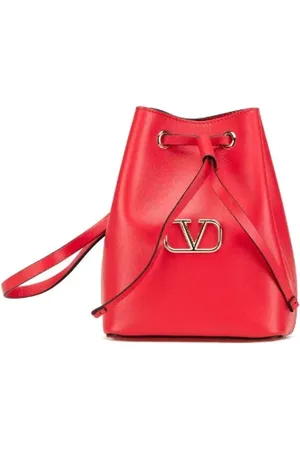VALENTINO Pre-owned, Kobieta, Czerwony, ONE SIZE, Skóra, Pre-owned Skórzane torebki