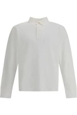 Sunflower Koszulki, Mężczyzna, Biały, M, Rugby Polo Shirt z Waffle Knit