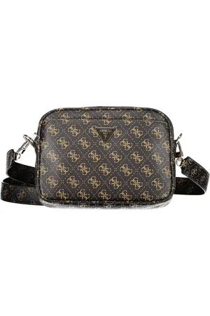 Guess Torebki, Kobieta, brązowy, ONE SIZE, Brązowa Torba na Ramię z Kieszeniami