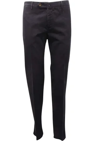 PT01 Spodnie, Mężczyzna, Niebieski, S, Spodnie Slim Fit Stretch