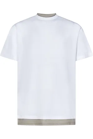 LOW BRAND Koszulki, Mężczyzna, Biały, S, Białe T-shirty i Pola z Kontrastującym Brzegiem