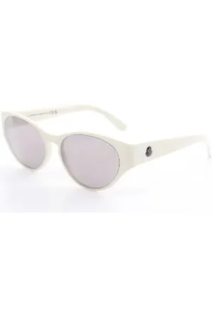 Moncler Pre-owned, Mężczyzna, Biały, ONE SIZE, Pre-owned Plastic sunglasses