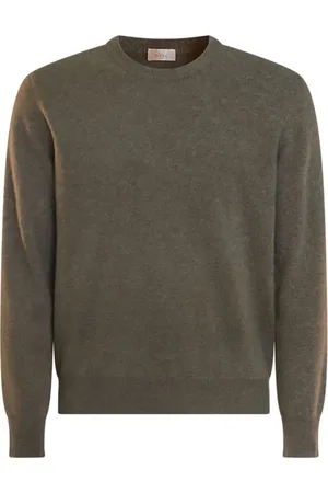 ALTEA Swetry, Mężczyzna, Zielony, 3XL, Męski Sweter Dzianinowy Styl Maglia