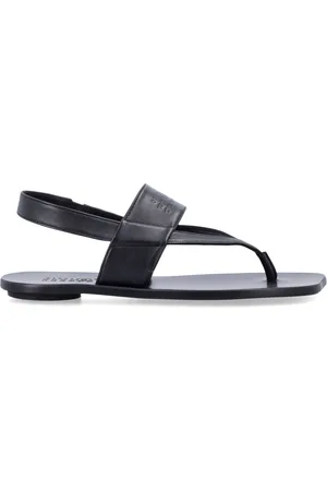 Maison Margiela Buty, Kobieta, Czarny, 39 EU, Czarne Zamknięte Anatomiczne Sandały z Paskiem