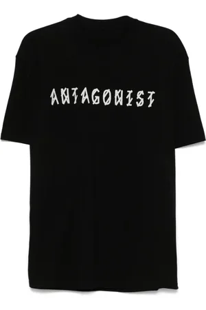 44 Label Group Koszulki, Mężczyzna, Czarny, M, Męski T-shirt z motywem Antybohatera
