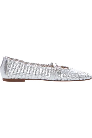 OVYE Buty, Kobieta, Szary, 37 EU, Płaskie buty Mary Jane