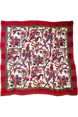 Saint Laurent Pre-owned, Kobieta, Wielobarwność, ONE SIZE, Pre-owned Silk scarves