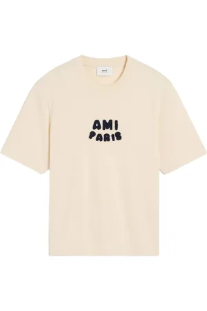 Ami Koszulki, Mężczyzna, Biały, L, Białe T-shirty i Pola