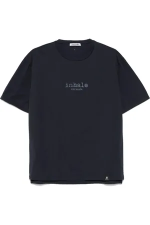 Premiata Koszulki, Mężczyzna, Niebieski, L, Niebieskie T-shirty i Pola