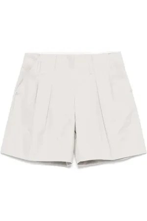 Low Classic Szorty, Kobieta, Szary, S, Point Turn-Up Shorts