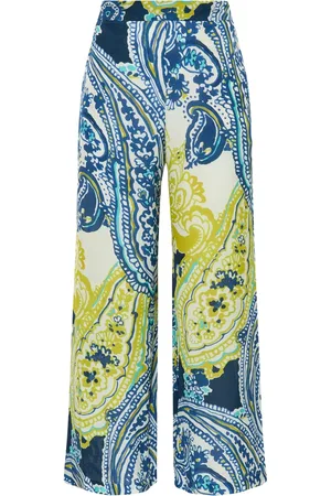 Maliparmi Spodnie, Kobieta, Wielobarwność, XS, Arabesque Print Spodnie