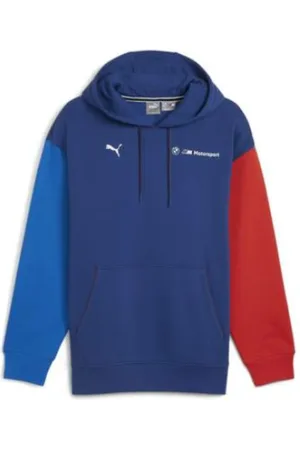 PUMA Bluzy, Mężczyzna, Niebieski, S, Bluza BMW