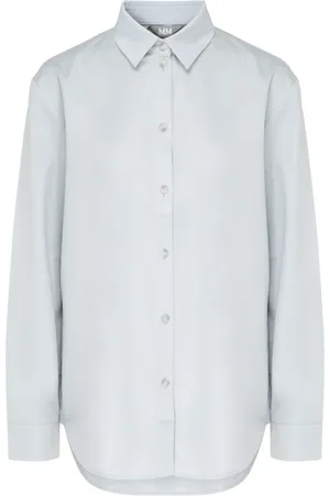 Max Mara Bluzki, Kobieta, Niebieski, 2XS, Stylowa Sukienka Ricard