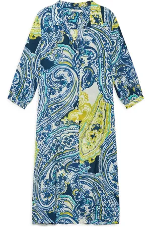 Maliparmi Sukienki, Kobieta, Wielobarwność, XL, Arabesque Print Sukienka