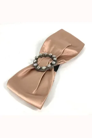Miu Miu Pre-owned, Kobieta, Różowy, ONE SIZE, Pre-owned Silk hair-accessories