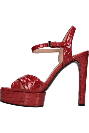 Casadei Buty, Kobieta, Czerwony, 37 EU, Sandały Czerwone