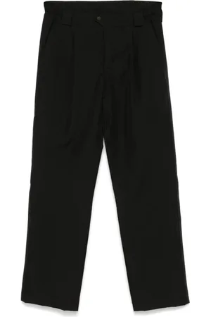 GR10K Spodnie, Mężczyzna, Czarny, M, Czarne Wodoszczelne Techniczne Spodnie Bootcut