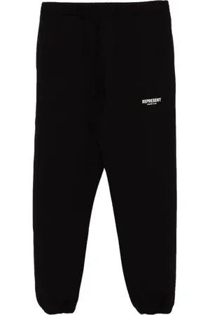 Represent Spodnie, Mężczyzna, Czarny, S, Czarne Spodnie Casual