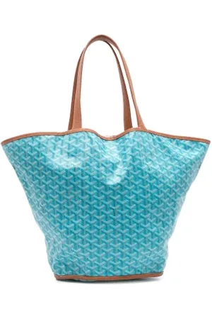 GOYARD Pre-owned, Kobieta, Niebieski, ONE SIZE, Skóra, Pre-owned Fabric totes