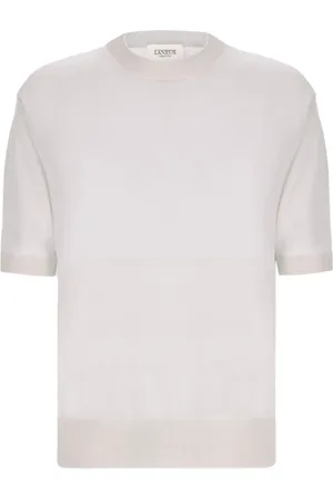 LANEUS Swetry, Mężczyzna, Beżowy, XL, Sweter T-shirt dla mężczyzn
