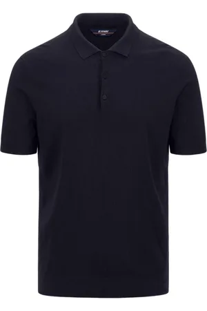 K-Way Koszulki, Mężczyzna, Niebieski, S, Pleyne polo t-shirt