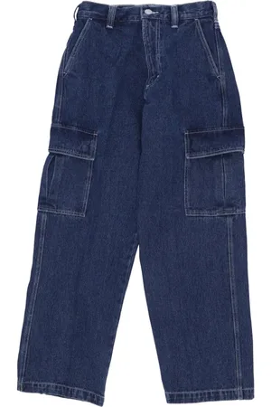 Obey Jeansy, Mężczyzna, Niebieski, W32, Denim, Cargo Denim Pant Stone Wash