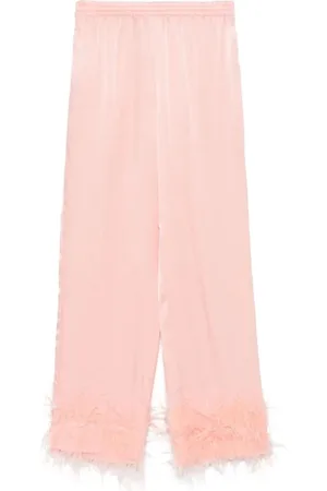 LOVE Stories Spodnie, Kobieta, Różowy, S, Koralowe Spodnie Pijama