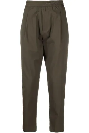LOW BRAND Spodnie, Mężczyzna, Zielony, S, Męskie Spodnie Tokyo Elastic Work