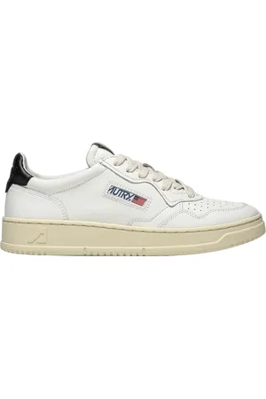 Autry Buty, Kobieta, Biały, 36 EU, Białe Damskie Niskie Sneakersy