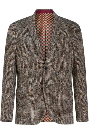 Etro Kurtki, Mężczyzna, brązowy, L, Brązowa Kurtka Rome Moda Męska