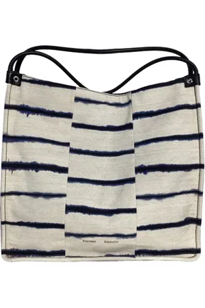 Proenza Schouler Pre-owned, Kobieta, Beżowy, ONE SIZE, Pre-owned Canvas handbags