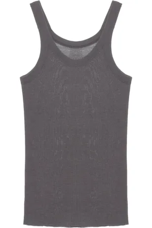 Quira Koszulki, Kobieta, Szary, M, Donna Tank Top Stylowa Moda