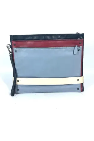 VALENTINO Pre-owned, unisex, Wielobarwność, ONE SIZE, Skóra, Pre-owned Leather clutches