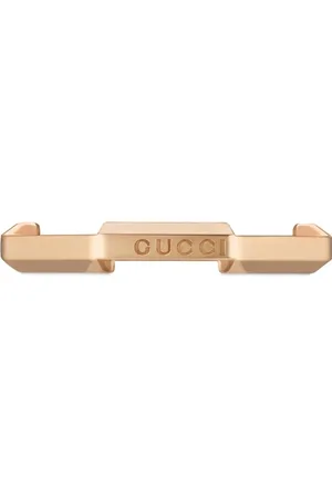 Gucci Akcesoria, Kobieta, Żółty, 53 MM, Pierścień Link to Love z 18-karatowego różowego złota