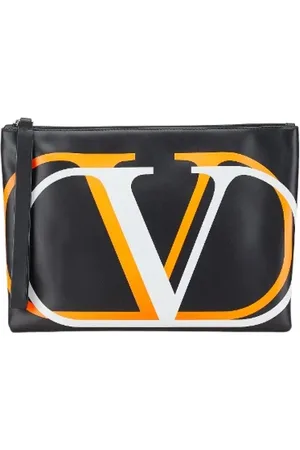 VALENTINO Pre-owned, Kobieta, Czarny, ONE SIZE, Skóra, Pre-owned Leather clutches