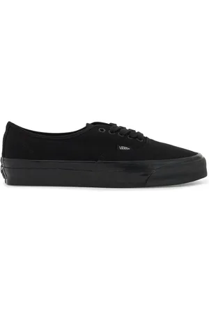 Vans Buty, Mężczyzna, Czarny, 46 EU, Trampki z Boczną Metką z Logo