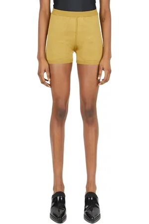 1017 ALYX 9SM Szorty, Kobieta, Żółty, M, Butterfly Knit Shorts