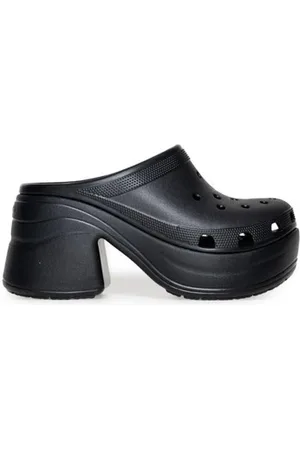 Crocs Buty, Kobieta, Czarny, 38 EU, Sandały na 10 cm obcasie dla kobiet