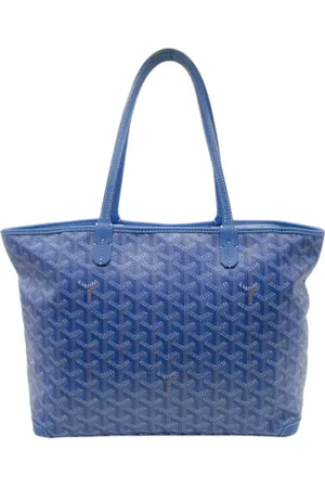 GOYARD Pre-owned, Kobieta, Niebieski, ONE SIZE, Skóra, Pre-owned Leather totes