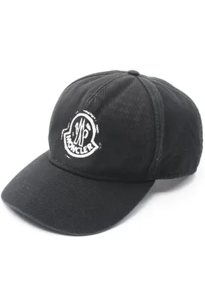 Moncler Pre-owned, Kobieta, Czarny, ONE SIZE, Bawełna, Pre-owned Cotton hats