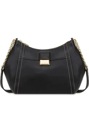 Pollini Torebki, Kobieta, Czarny, ONE SIZE, Bullion Hobo Bag Duża Array