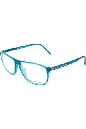 Porsche Design Akcesoria, Mężczyzna, Niebieski, ONE SIZE, Turkusowa Plastikowa Oprawka Okularów