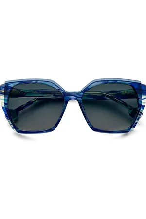 Etnia Barcelona Akcesoria, unisex, Niebieski, ONE SIZE, Okulary Cat Eye z Fotokromem