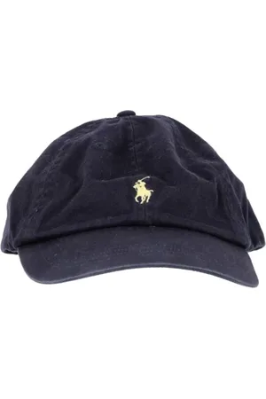 Ralph Lauren Pre-owned, Mężczyzna, Niebieski, ONE SIZE, Bawełna, Pre-owned Cotton hats