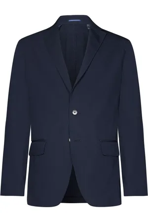 LOW BRAND Kurtki, Mężczyzna, Niebieski, 3XL, Niebieska Klasyczna Marynarka Komfortowy Fason