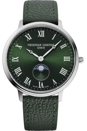 Frederique Constant Akcesoria, Kobieta, Zielony, ONE SIZE, Fc-206Rgr 3S6 - Moneta Moonphase