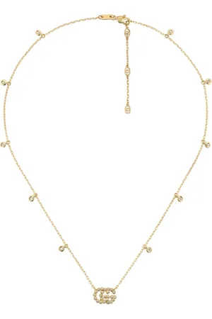 Gucci Akcesoria, Kobieta, Żółty, ONE SIZE, Naszyjnik